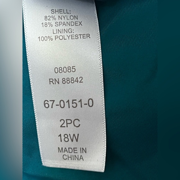 Kim Gravel x Swimsuits for All Zip Front Swim Tee and Brief - Picture 10 of 15